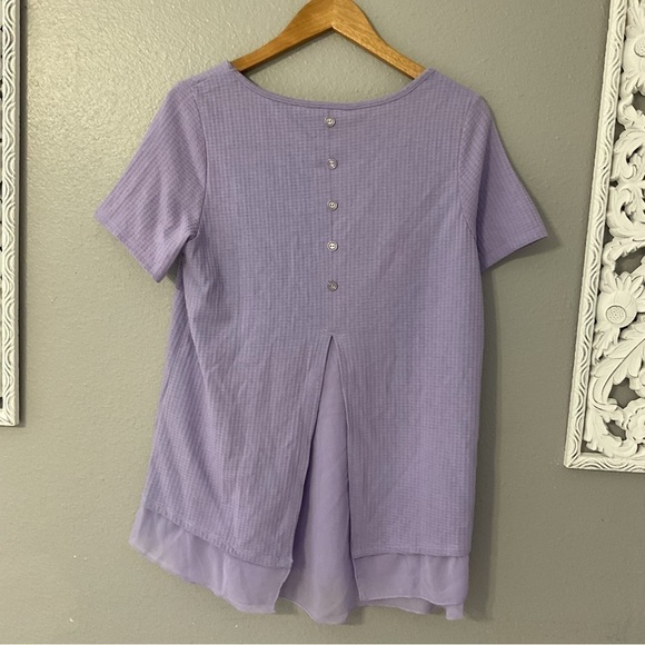 Soft surroundings sandpiper heirloom lilac color new size Small T83 - Picture 7 of 9